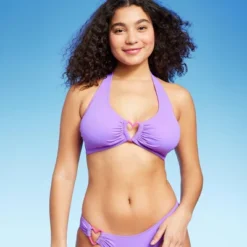 Women's Heart Detail Bralette Bikini Top - Wild Fable™ Purple 7 Women's Heart Detail Bralette Bikini Top - Wild Fable™ Purple -Wild Fable Elegant Shop GUEST 59dfe074 420f 4431 a123 9ca32f64b8e8