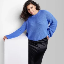 Women's Crewneck Boxy Pullover Sweater - Wild Fable™ -Wild Fable Elegant Shop GUEST 5a631446 b993 4fb4 9bbb ee02a69e0861