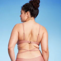 Women's Strappy Underwire Bikini Top - Wild Fable™ Brown Lurex -Wild Fable Elegant Shop GUEST 5ad04847 1f9c 4def 88a3 7fc59880e39f