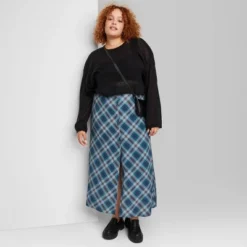 Women's Button-Front Printed Midi Skirt - Wild Fable™ -Wild Fable Elegant Shop GUEST 5b978f5e a531 4a43 a1c0 241fdd91cb7a