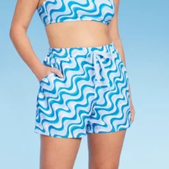 Women's 5" Board Swim Shorts - Wild Fable™ Multi Blue Swirl Print 2 Women's 5" Board Swim Shorts - Wild Fable™ Multi Blue Swirl Print -Wild Fable Elegant Shop GUEST 5ed15651 f9ed 4ba0 867b 677e760ad423