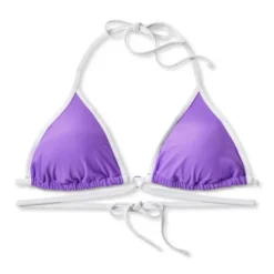 Women's Strappy Ring Front Triangle Bikini Top - Wild Fable™ Purple -Wild Fable Elegant Shop GUEST 5f56dfab 7037 4c4c b6db a03205c010ad