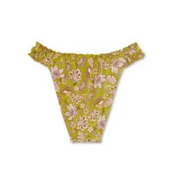 Women's Ruffle Detail High Leg Cheeky Bikini Bottom - Wild Fable™ -Wild Fable Elegant Shop GUEST 604c6fa9 e7a9 4634 a129 be12d3efe99d