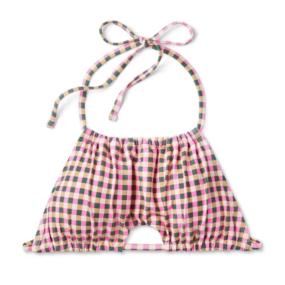 Women's Cut Out High Neck Bikini Top - Wild Fable™ Multi Check Print Women's Cut Out High Neck Bikini Top - Wild Fable™ Multi Check Print -Wild Fable Elegant Shop GUEST 6168fd59 adec 428b 9a69 105807d182e6