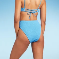 Women's Pucker V-Front High Waist Extra High Leg Cheeky Bikini Bottom - Wild Fable™ -Wild Fable Elegant Shop GUEST 61746b7b 885e 4e34 8dc4 9f95de9beb88