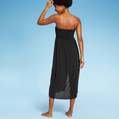 Women's Smocked High Slit Convertible Cover Up Dress - Wild Fable™ Women's Smocked High Slit Convertible Cover Up Dress - Wild Fable™ -Wild Fable Elegant Shop GUEST 6212655b 4036 44d6 b50a b431c1a1b874