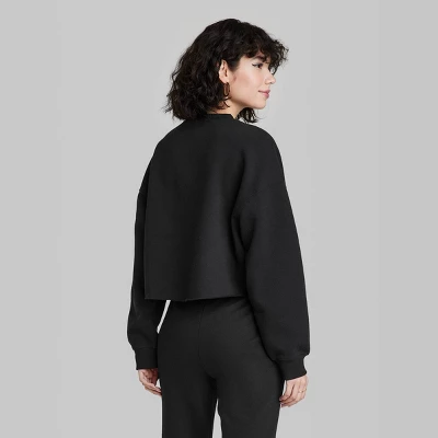 Women's Cropped Sweatshirt - Wild Fable™ Women's Cropped Sweatshirt - Wild Fable™ -Wild Fable Elegant Shop GUEST 651b7b89 bda0 4643 b47d 247a77b4e4fc