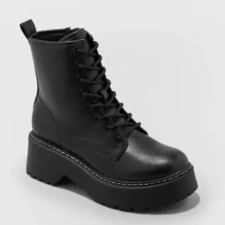 Women's Zea Combat Boots - Wild Fable™ Black -Wild Fable Elegant Shop GUEST 659a0e8f c8d0 4a6f 9406 031dd2988836