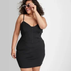 Women's Sleeveless Corset Mini Knit Bodycon Dress - Wild Fable™ -Wild Fable Elegant Shop GUEST 66231bd3 a314 406b 935b 2c0abba71625