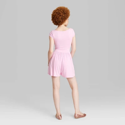 Women's Short Sleeve Knit Romper - Wild Fable™ Women's Short Sleeve Knit Romper - Wild Fable™ -Wild Fable Elegant Shop GUEST 682b2b1f 3aa7 45b6 970c 3e4081d4250d