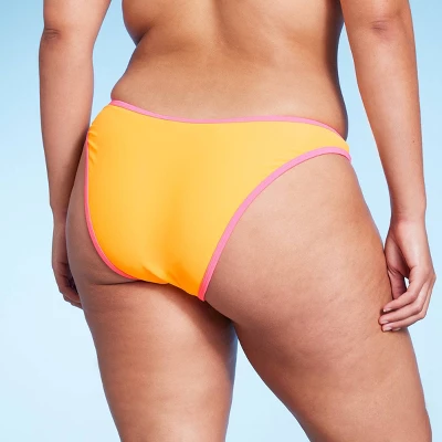 Women's Colorblock Ultra High Leg Extra Cheeky Bikini Bottom - Wild Fable™ Orange/Pink Women's Colorblock Ultra High Leg Extra Cheeky Bikini Bottom - Wild Fable™ Orange/Pink -Wild Fable Elegant Shop GUEST 6aa2ba61 cd88 4adb b547 310f74fce346