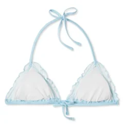 Women's Lace Detail Triangle Bikini Top - Wild Fable™ Blue -Wild Fable Elegant Shop GUEST 6acb760d bb4a 45d1 a00a 2ff679dc4876