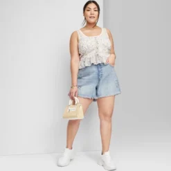 Women's High-Rise Cutoff Midi Jean Shorts - Wild Fable™ -Wild Fable Elegant Shop GUEST 6b130dbf b9d8 451b 9345 89aecdfea6b5