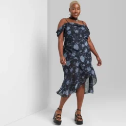 Women's Asymmetrical Midi Dress - Wild Fable™ -Wild Fable Elegant Shop GUEST 6d98e366 25eb 49b3 a7e1 ab4e431e0a0b