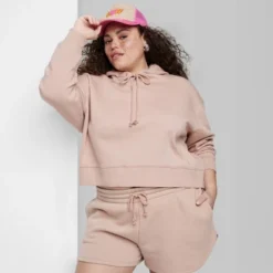 Women's Cropped Hoodie - Wild Fable™ -Wild Fable Elegant Shop GUEST 6d9f888f 87fb 4c9f 8122 717b5566ee80