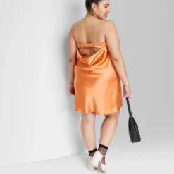 Women's Satin Tube Dress - Wild Fable™ -Wild Fable Elegant Shop GUEST 715f2130 b3b5 445d 991f da4ad67b66cf