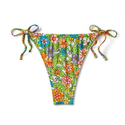 Women's Side-Tie Adjustable Coverage Ultra High Leg Bikini Bottom - Wild Fable™ Floral Print Women's Side-Tie Adjustable Coverage Ultra High Leg Bikini Bottom - Wild Fable™ Floral Print -Wild Fable Elegant Shop GUEST 7199a5c5 a02c 4736 b574 9a45d121944f
