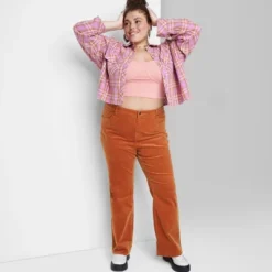 Women's Mid-Rise Corduroy Flare Pants - Wild Fable™ -Wild Fable Elegant Shop GUEST 754b15fd 6f90 4348 a22b 53bc4007f473
