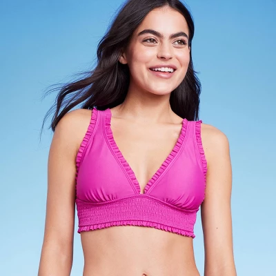 Women's Smocked Detail Longline Bikini Top - Wild Fable™ Purple Women's Smocked Detail Longline Bikini Top - Wild Fable™ Purple -Wild Fable Elegant Shop GUEST 7795cae5 f4af 4bae a9c9 aa129dff4090