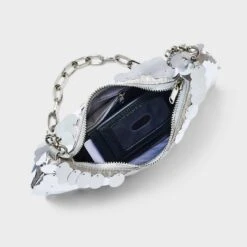 Slouchy Sequin Hobo Shoulder Handbag - Wild Fable™ Silver -Wild Fable Elegant Shop GUEST 790996f0 c459 4547 9b57 e5c8c799106f