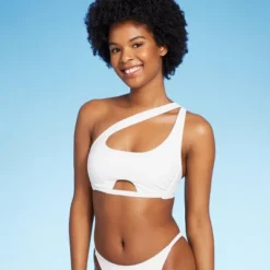 Women's Cut Out One Shoulder Bikini Top - Wild Fable™ -Wild Fable Elegant Shop GUEST 800fd6c7 2a0c 47da a2ed 474773c8e3c9