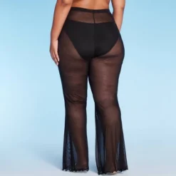 Women's Mesh High Waist Flare Cover Up Pants - Wild Fable™ -Wild Fable Elegant Shop GUEST 810707fd 869c 40a0 a8cd af1b5eede330