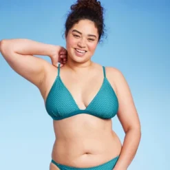 Women's Crochet Overlay Triangle Bikini Top - Wild Fable™ Blue -Wild Fable Elegant Shop GUEST 8109d63c b587 4e71 8be1 98b78a6c1437