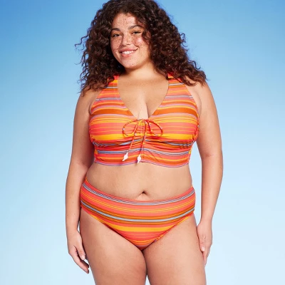 Women's Mid-Rise Full Coverage Hipster Bikini Bottom - Wild Fable™ Red Striped Women's Mid-Rise Full Coverage Hipster Bikini Bottom - Wild Fable™ Red Striped -Wild Fable Elegant Shop GUEST 88bc7a13 ab7a 4030 82b6 417b2de06282