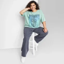Women's Elbow Sleeve Oversized Graphic T-Shirt - Wild Fable™ -Wild Fable Elegant Shop GUEST 8930bf19 4bbe 4570 b259 bf47f5fb288b