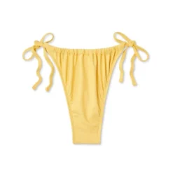 Women's Side-Tie Ultra High Leg Adjustable Coverage Bikini Bottom - Wild Fable™ Yellow 7 Women's Side-Tie Ultra High Leg Adjustable Coverage Bikini Bottom - Wild Fable™ Yellow -Wild Fable Elegant Shop GUEST 8c401498 d6f2 427e adbc 0d03a3cb1886