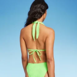Women's Terry Textured U-Neck Multi-Way Bralette Bikini Top - Wild Fable™ Tropical Green -Wild Fable Elegant Shop GUEST 8cbfcb81 49f3 4ecb 977d 63dc56ef2d3f
