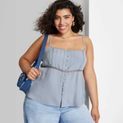 Women's Lace Trim Babydoll Cami - Wild Fable™ -Wild Fable Elegant Shop GUEST 8cfa7058 5065 408c a88c bd2ba58f3a70