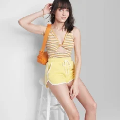 Women's Twist-Front Cut Out Tank Bodysuit - Wild Fable™ -Wild Fable Elegant Shop GUEST 8fb10121 ae78 40a2 87f2 f0236eae6121