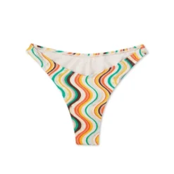 Women's Extra High Leg Ultra Cheeky Bikini Bottom - Wild Fable™ Multi Striped -Wild Fable Elegant Shop GUEST 918d9c09 a2da 47a3 834a b71d26b3710b