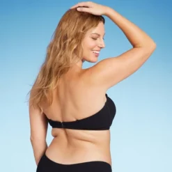 Women's Pucker Textured Center Front Shell Detail Bandeau Bikini Top - Wild Fable™ -Wild Fable Elegant Shop GUEST 91c3010c 466f 49cb a402 ea3e110fc508