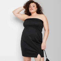 Women's Strapless Ponte Knit Tube Mini Bodycon Dress - Wild Fable™ -Wild Fable Elegant Shop GUEST 94e8459a 7cb7 4d89 b688 adeefffe5194