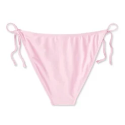 Women's Side-Tie Scoop Front High Leg Cheeky Bikini Bottom - Wild Fable™ Light Pink Lurex -Wild Fable Elegant Shop GUEST 972172d5 9e80 44dc 8857 f20fde6acd2b