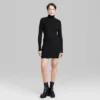 Women's Long Sleeve Bodycon Mini Sweater Dress - Wild Fable™