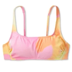 Women's Bralette Bikini Top - Wild Fable™ Pink/Orange/Yellow Tie-Dye -Wild Fable Elegant Shop GUEST 983f654a df53 4609 b87e 44c00ebd87a9
