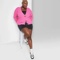 Women's Slouchy Button-Front Cardigan - Wild Fable™ -Wild Fable Elegant Shop GUEST 9bb794a2 e27c 483b 8f14 738d50469d4c