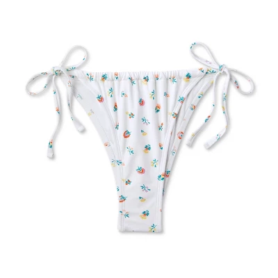 Women's Floral Print Side-Tie Ultra High Leg Adjustable Coverage Bikini Bottom - Wild Fable™ White Women's Floral Print Side-Tie Ultra High Leg Adjustable Coverage Bikini Bottom - Wild Fable™ White -Wild Fable Elegant Shop GUEST 9c1615ea f695 46e8 b885 90d52d550717