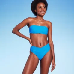 Women's Crossover High Leg Cheeky Mid-Rise Bikini Bottom - Wild Fable™ -Wild Fable Elegant Shop GUEST a0aa0c57 dce1 4766 87ad a04c2e7a3de4