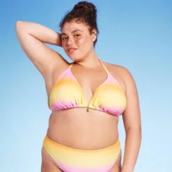 Women's Triangle Bikini Top With Shell Charm - Wild Fable™ -Wild Fable Elegant Shop GUEST a2d169ca ee7e 4394 815d fa311c885912