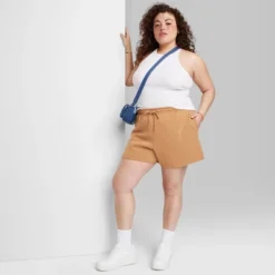 Women's Mid-Rise Pull-On Fleece Shorts - Wild Fable™ -Wild Fable Elegant Shop GUEST a3b7501b c765 4c8d 9324 08f2cb045293