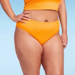 Women's Ribbed Scoop Front High Leg Cheeky Bikini Bottom - Wild Fable™ -Wild Fable Elegant Shop GUEST a3ca8042 c0da 4c10 be99 6bf091b4f831