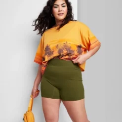 Women's High-Rise Seamless Bike Shorts - Wild Fable™ -Wild Fable Elegant Shop GUEST a4d6f6fe a38a 4441 87fc 75c273fdf97c