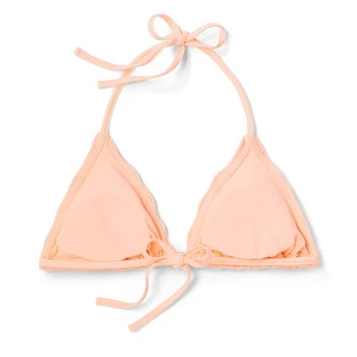Women's Crochet Triangle Bikini Top - Wild Fable™ Peach Women's Crochet Triangle Bikini Top - Wild Fable™ Peach -Wild Fable Elegant Shop GUEST a65d7751 e5b8 4c60 a7f3 0cedee722e0a