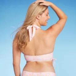 Women's Cinch Side Longline Halter Bikini Top - Wild Fable™ Multi Floral Print -Wild Fable Elegant Shop GUEST aa159ad1 9641 4f64 bb1f f8b701d6b4c7