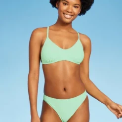 Women's Scoop Neck Crisscross Bralette Bikini Top - Wild Fable™ -Wild Fable Elegant Shop GUEST ae2fa305 07a1 4b44 8501 2f79f0ae7274