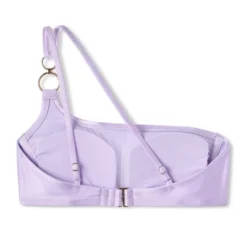 Women's Ring Detail One Shoulder Bralette Bikini Top - Wild Fable™ Shiny Light Purple -Wild Fable Elegant Shop GUEST b3fb0d38 695d 40d8 9adb 9a8a2fd618c3